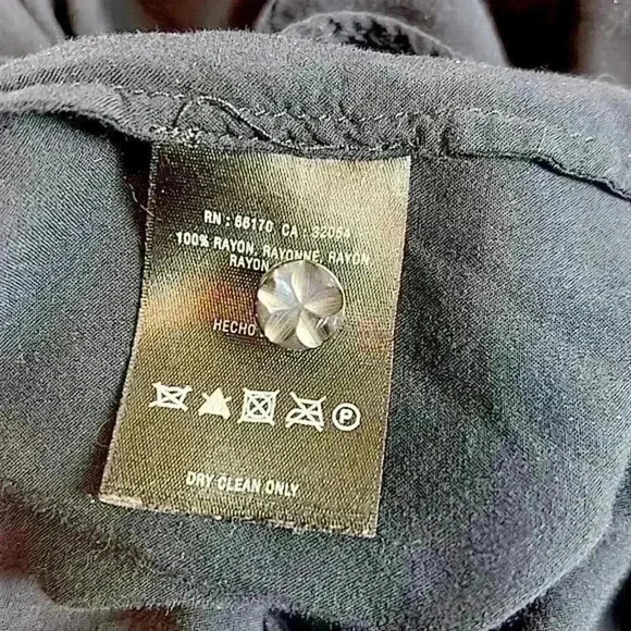 Anthropologie Vanessa Virginia Bold Blue Pleated Flowy Top - Picture 10 of 10